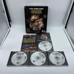 Wing Commander~The Kilrathi Saga~Windows PC~1997 Big Box Tested Working